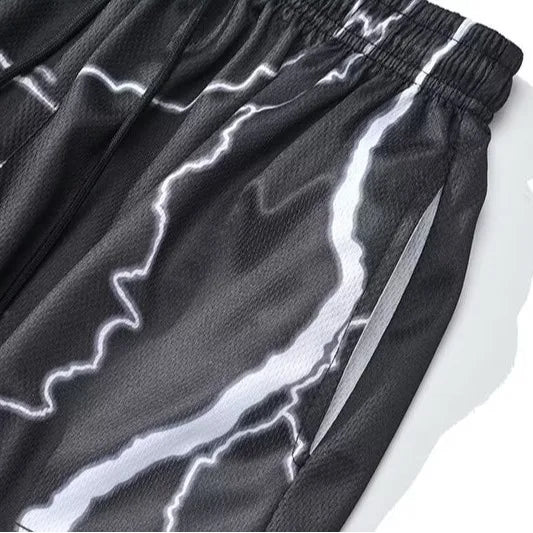 quick drying gym shorts 2024 mens basketball shorts sports short pants summer mesh breathable sweatpants high street shorts streetwear sweatpants