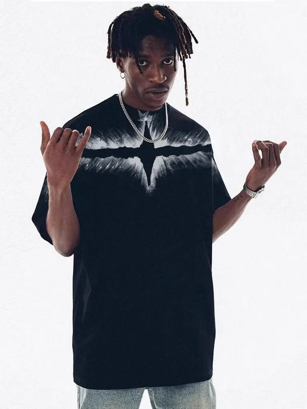 Trapwear Crying angel – American Hip Hop Trend Men And Women Street Personality Prin