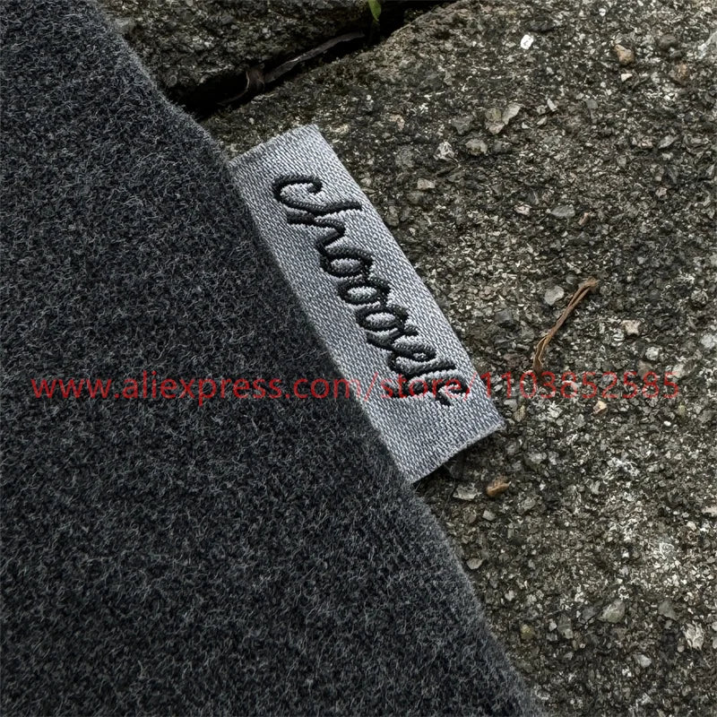 2024 Autumn Vintage American Long Sleeve Street Hip Hop West Coast High Street Heavy Weight High Quality Washed Print 100%Cotton