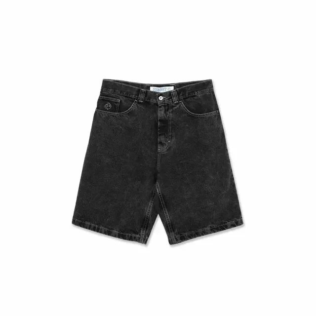 retro deep blue polar big boy baggy jeans mens women gothic wide leg trouser y2k hip hop cartoon embroidery streetwear jeans unique jeans style 4009