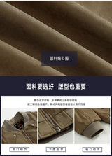 Winter Vintage Suede Jacket Cotton-padded Jacket Men's Korean-style Loose Cotton-padded Coat Winter Thickened Cotton-padded Coat