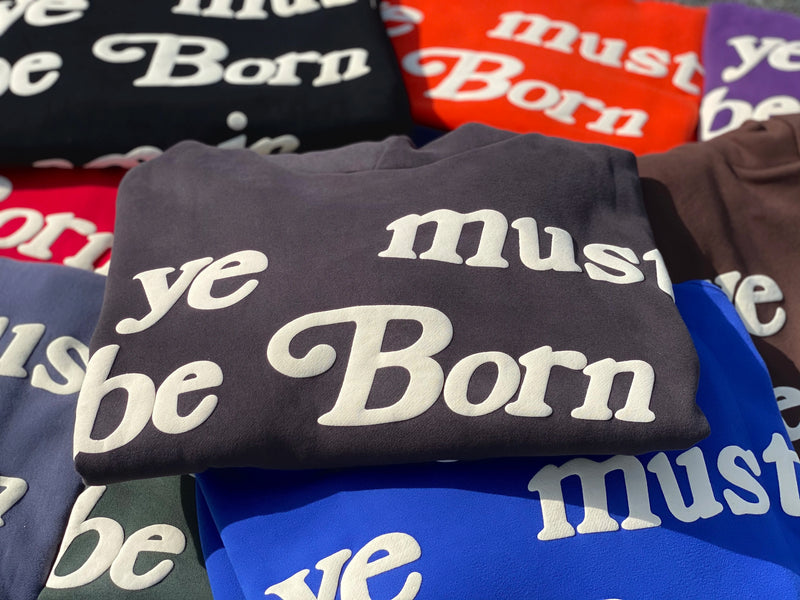 Y2K Graphic Tee – 24Ss 12 Colors Cpfm Kanye West Ye Must Be Born Again – Streetwear Fashion for Men & Women