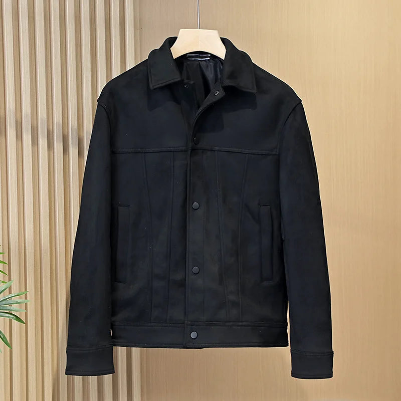 zip-up streetwear coat, 2025 outerwear trend, men's streetwear fashion, oversized urban jacket, high quality cold-weather coa