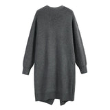 bold fire sweater, layered fit piece, aesthetic soft knit grunge sweater for cozy streetwear