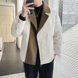 leather varsity coat, fall fit essential - comfortable cotton fit with bold prints