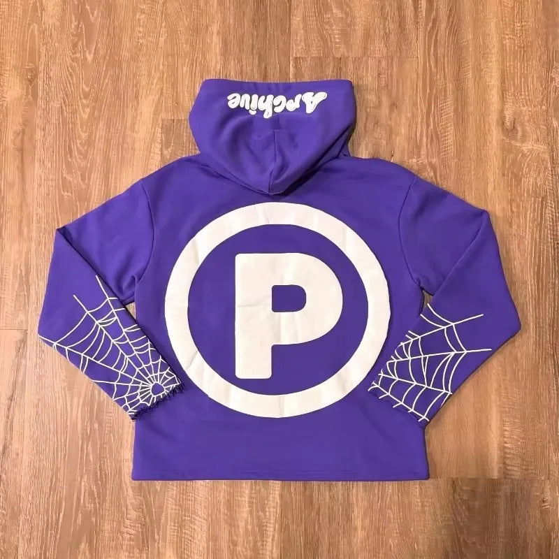 2024 Y2K Street Fashion Brand Hip Hop Rock Jacket Goth Punk Retro Spid