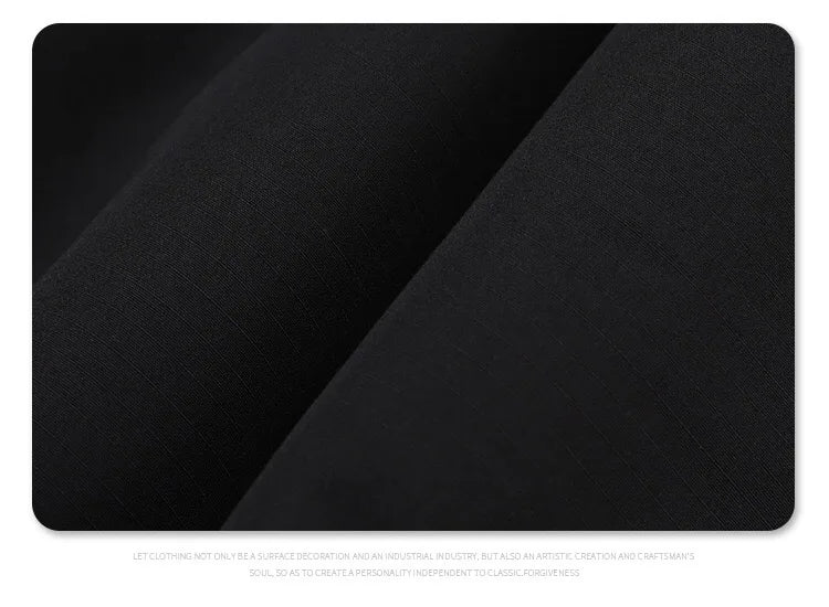 2024AW new cotton dress solid color hooded multi-pocket jacket