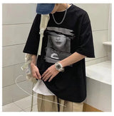 Cyberpunk Oversized shirt – Beautiful Women Graphic Print T Shirts Mens Creativity Cotto