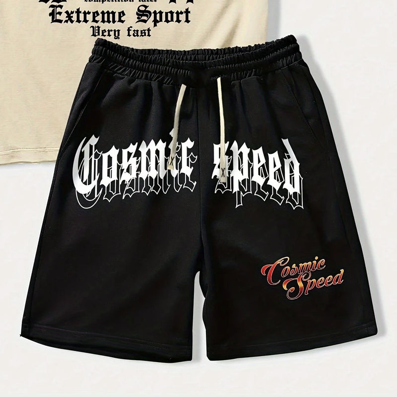 casual summer outfit set car graphic t shirts print shotr pants harajuku tracksuit streetwear purple sweatpants y2k men clothing unique joggers style 4891
