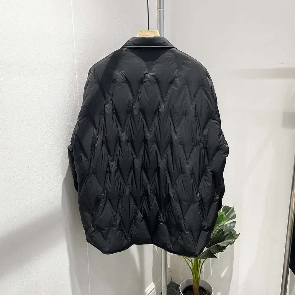 2023 Winter Men's Thin Down Jacket Shirt Jacket For Men