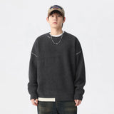 oversized flame jumper, 2025 fashion trend, fire knit jumper in oversized streetwear fashion