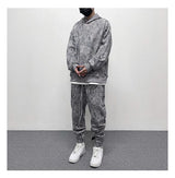 hip hop loose fit elastic waist pants fashion paisy ankle pants mens casual letter embroidery drewstring sportwear pants joggers unique joggers style 3520