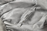 Urban Grunge Double-Layer Hoodie – Leather Texture Streetwear