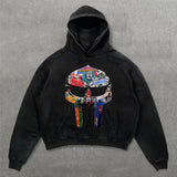 Harajuku Oversized Gothic Dragon Print Hoodies Women Hoodie Streetwear