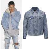Urban puffer street washed coat streetwear