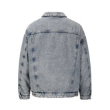 streetwear jacket featuring high street washed retro kanye jeans thick winter coat lapel pockets oversized mens denim jacket hip hop unisex windbreaker top design – premium quality jacket for men