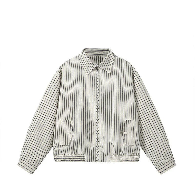 leather panel bomber, high-street look - oversized graphic apparel for edgy looks