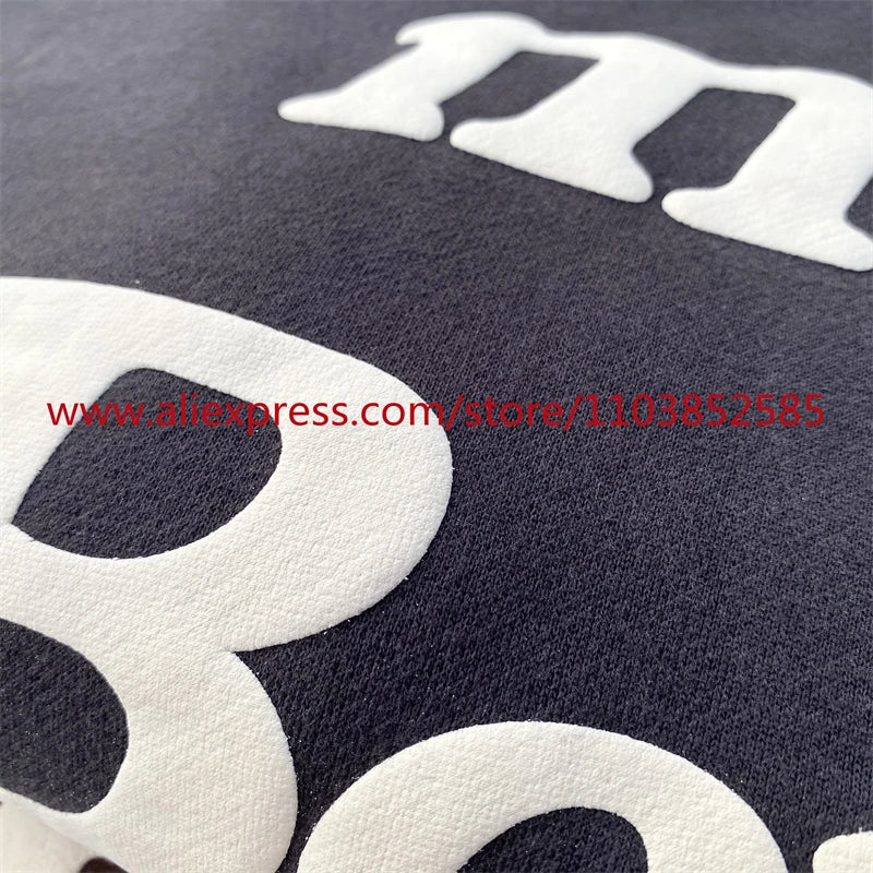 Autumn Winter New 2024 Vintage American Long Sleeved Hoodie Mens Heavy
