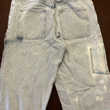 vintage big boy embroidery denim shorts hot sell men y2k basketball skate harajuku men streetwear baggy jeans men clothing vintage washed jeans