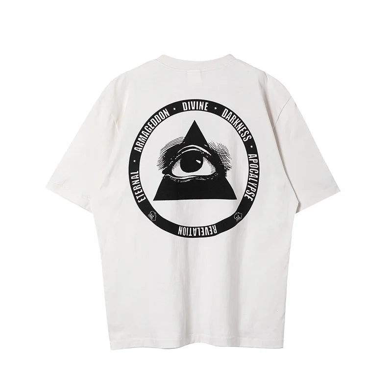 Sadcore T-Shirt – Saint T Shirt Men Woman Summer Good Quality O Neck Loose Let – Urban Streetwear for Men & Women