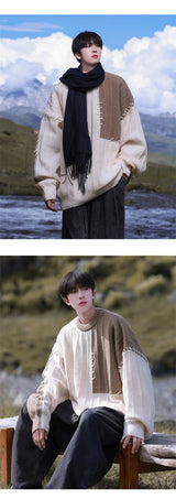 unisex flame knitwear, statement piece, trendy streetwear apparel for men and women