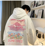 Mens Oversized Hoodie White With Hat 5Xl Plain Hoodies Oversize For Me
