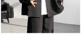 Shirts for men spring and autumn style national fashion design loose and versatile large size outer wear lapel long sleeved tops