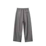 autumn winter plus velvet casual trouser men fashion loose thicken straight suit pant office man trousers minimalist street pants