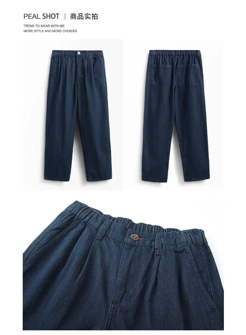 wide leg jeans men streetwear fashion loose casual plus size denim baggy jeans pants cityboy oversize cargo jeans trousers unique cargo style 1777