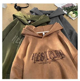 Autumn And Winter Coats For Men American Trendy Brand Loose Suede Swea