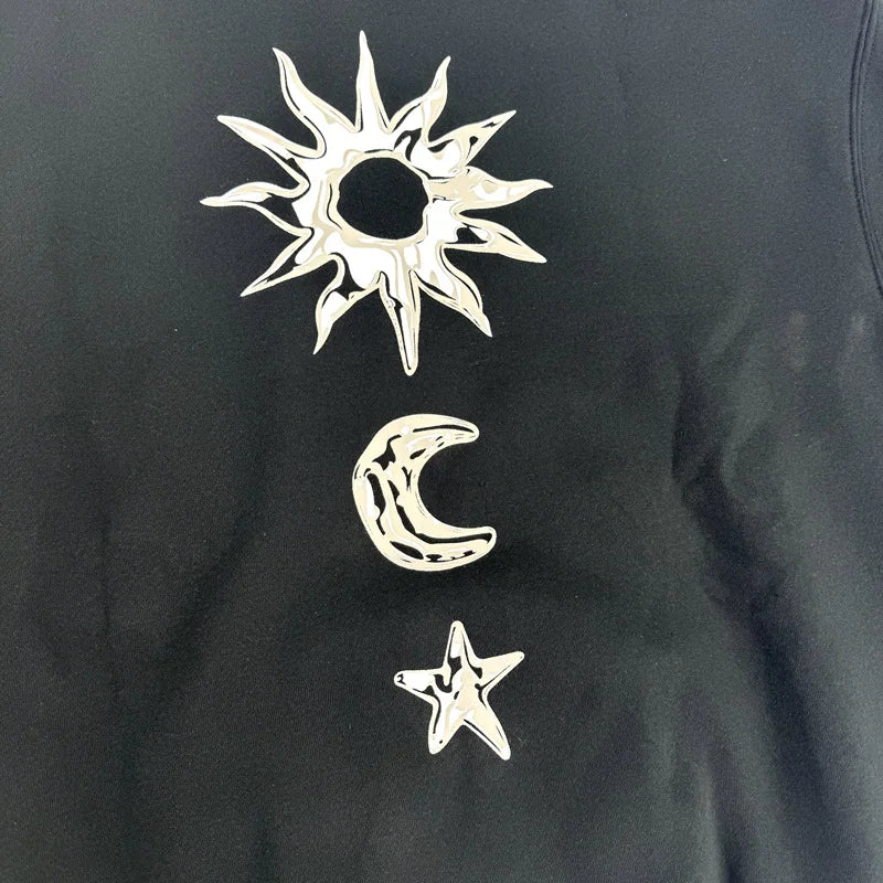 gothic chrome print featuring new hot 2024 ken carson merch playboi carti whole pullover hoodies hoody hooded sweatshirts velvet cotton thick 730