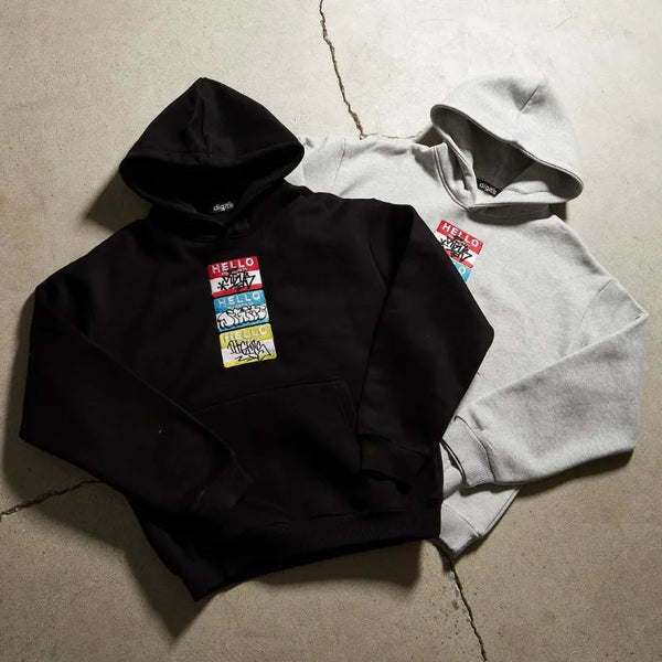 Y2K Street Fashion Casual Loose Jacket Men Harajuku Personalized Pullo