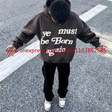 Autumn Winter New 2024 Vintage American Long Sleeved Hoodie Mens Heavy