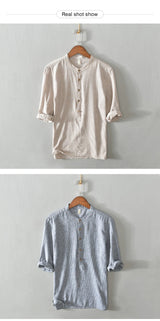 Cyberpunk Broken heart – Cotton Linen T Shirt Men Women 2023 Spring Summer New Khaki