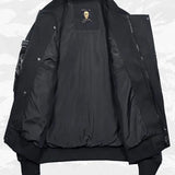 Hot selling skull embroidery men jacket motorcycle clothes Baseball uniform handsome outdoor harajuku streetwear 2023 new tops