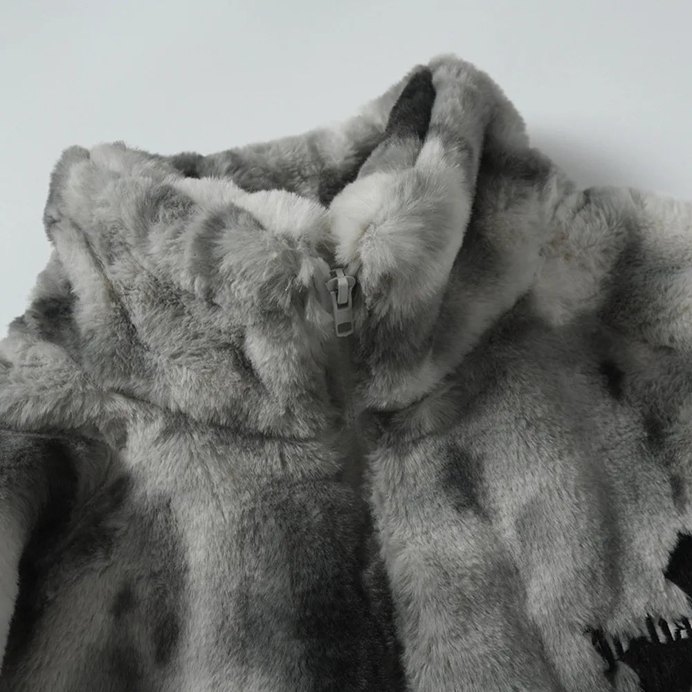 '- hip streetwear graphic 71b3d9 high material design fashion unisex premium quality wear image fit essential style print mens-rabbit-fur-jacket-coats-hip-hop-cross-letters-winter-fleece-jacket-streetwear-casual-harajuku-coat-zip-up-fashion-outwear casual everyday oversized style hop urban streetwear design ID d55e1
