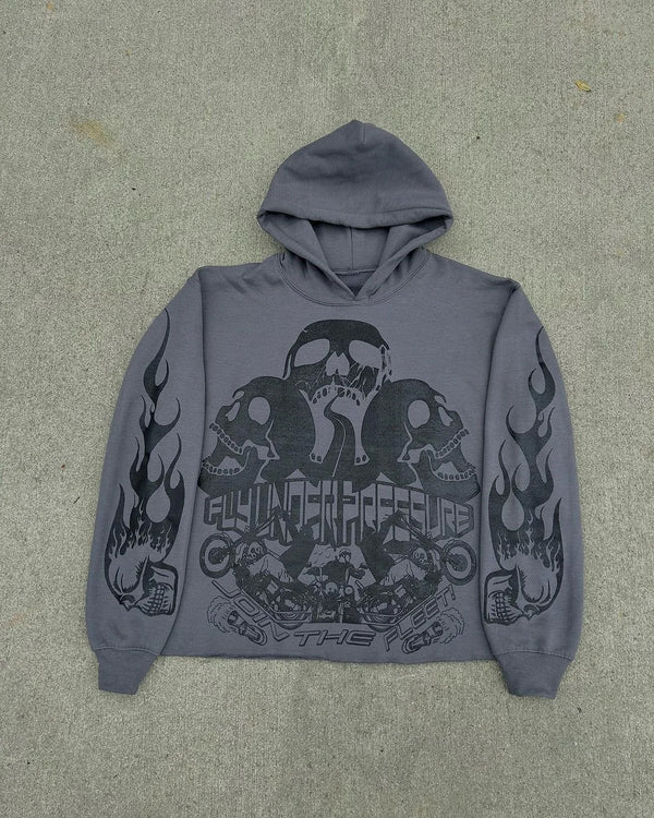 Y2K Womens Mens Hoodies Clothing Printing Long Sleeve Pullover Sweatsh