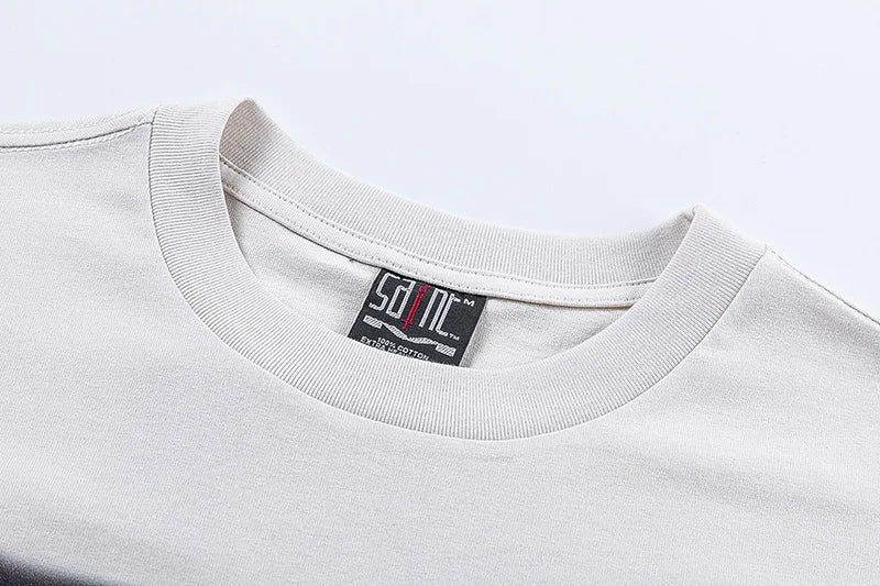 Harajuku Oversized Shirt – Saint Short Sleeve Top Tees Men Woman Best Quality Space Exp – Urban Streetwear for Men & Women