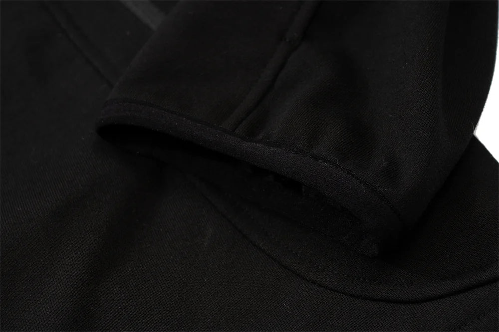 gothic aesthetic drop featuring undermycar 2023 new high street fashion brand functional double layer zipper hoodie