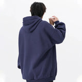 Men's Soft Knit Zip-Up Sweater – American Street Mottled Letter Print Hoodies For Men 2024 New Hip Hop Fashion Hooded Sweatshirt Couple Y2K Vintage Hoodie | Zip Knit Drop #156