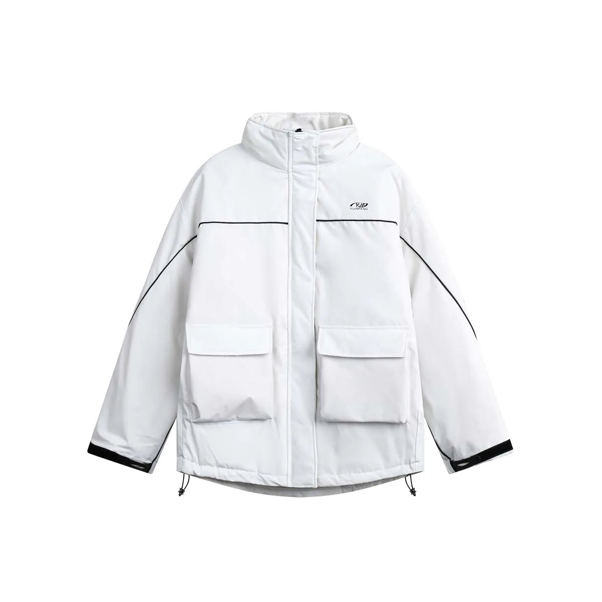 Men's Down Jackets 2023 Winter Outdoor Functional 90% White Duck Down Jacket Warm Cargo Coat Thick Outwear Hip Hop Streetwear