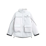 Men's Down Jackets 2023 Winter Outdoor Functional 90% White Duck Down Jacket Warm Cargo Coat Thick Outwear Hip Hop Streetwear