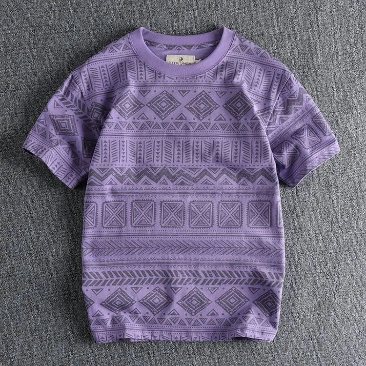 Y2k Tribal flame – Korean Summer Street Men And Women Trendy Personalized Print