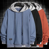 Men Hoodies Sweatshirt Casual Fashion Clothes Mens Korean Harajuku Hip