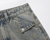hip hip streetwear denim straight pants mens harajuku retro washed cotton casual zipper joggers jeans trousers pants jean men unique joggers style 2111