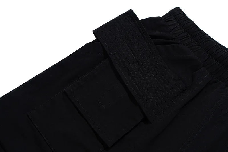 new men 2024 rick tactical paratrooper cargo comfortable cotton parkour sweat casual pants sweatpants no tag a4 sporty tapered joggers