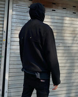 trapwear oversized shirt featuring greg 2024ss trendy brand high quality double sided wearable thickened raglan coat