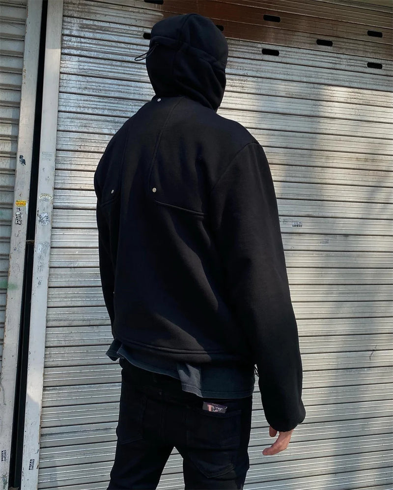trapwear oversized shirt featuring greg 2024ss trendy brand high quality double sided wearable thickened raglan coat