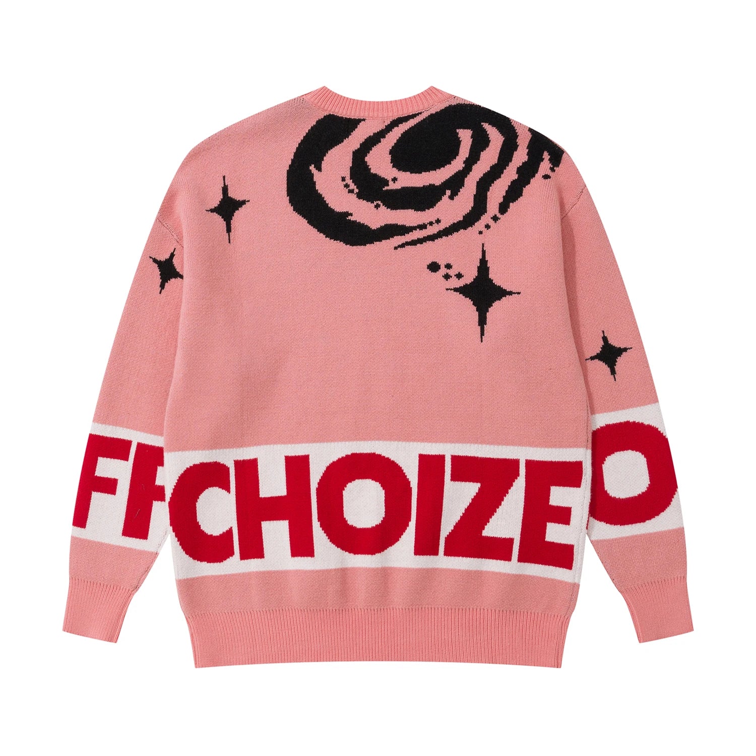 men sweater fashion abstract pattern harajuku streetwear hip hop letter knitted o neck sweater unisex loose knit sweater jumpers - graphic printed hoodie for men and women, 2025 streetwear drop, Y2K grunge street style