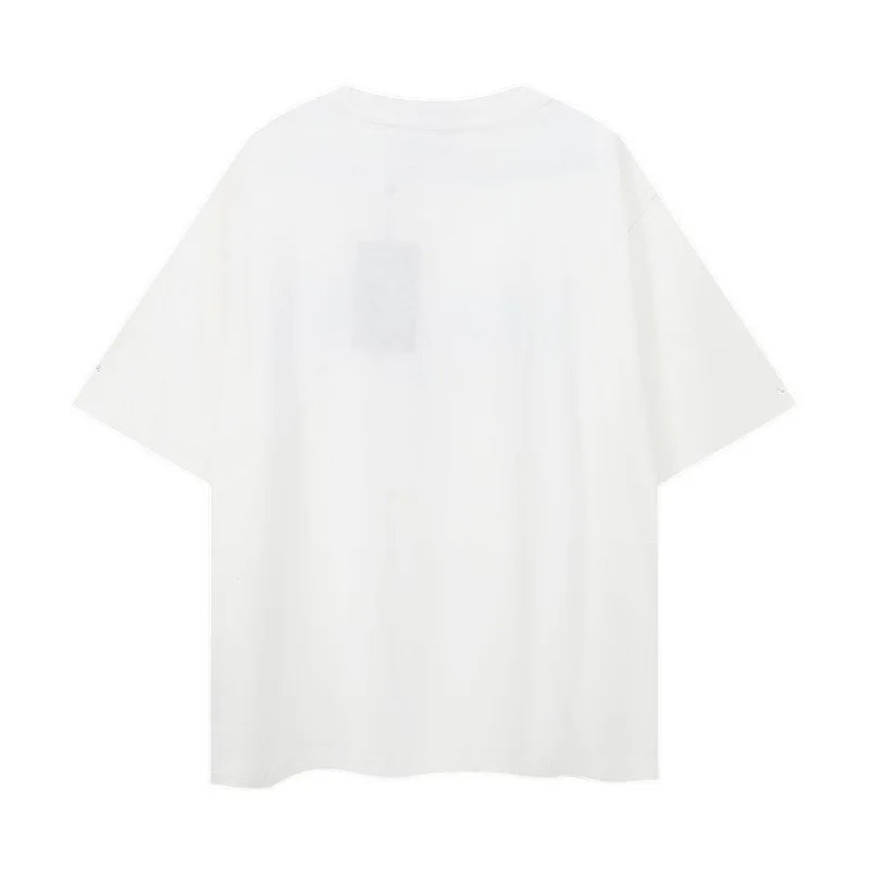 Glitchcore Fashion – High Quality Ih Nom Uh Nit T Shirt Masked Men Letter Printin – Urban Streetwear for Men & Women
